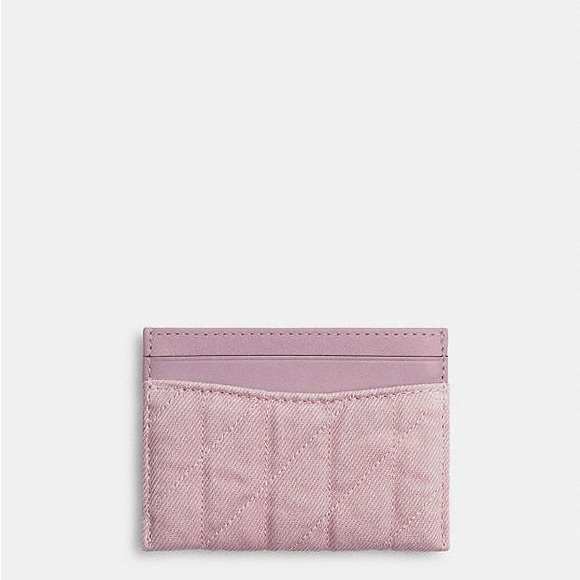 Coach Pink Quilted Shoulder Bag and card holder - Picture 4 of 4